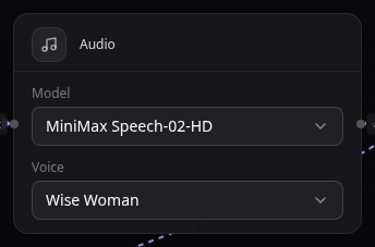Audio node