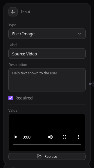 Input node
